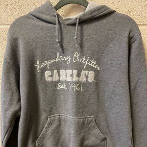 Grey Cabela’s hoodie